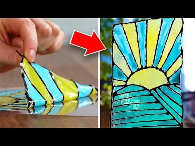 12 Colorful DIY Art Projects and Hacks