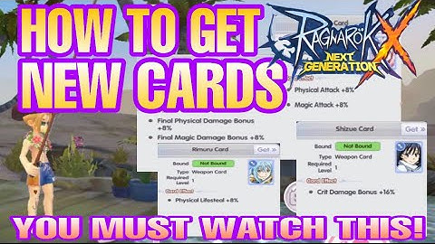 ROX NEW CARDS [ HOW TO GET IT ] Wonderland Gold Coin BUY IT NOW!!! Ragnarok X Next Generation