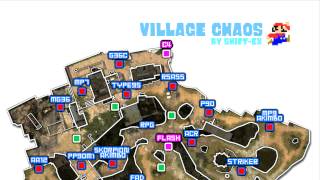 For Mobile Phone Or Tv Mw3 Chaos Village Weapon Equipment Drop Spot