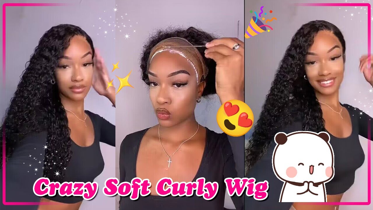 SUPER MELTED😍Melt Skin HD Lace Curly Wig Review | Crazy Soft & Start To Finish Tutorial Ft.