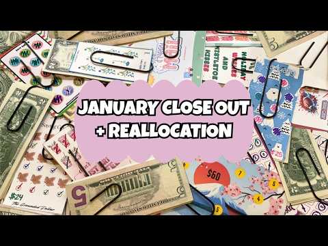 JANUARY CLOSE OUT✨ | Unstuffing + Reallocation