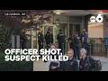Suspect shot dead had long criminal history, injured officer recovers from shooting