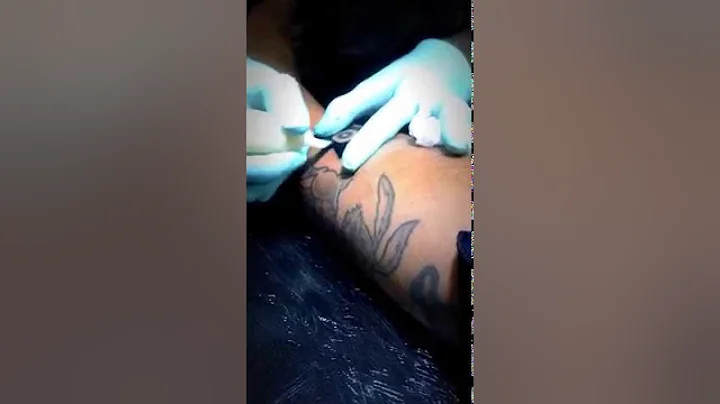 hand poke tattoo by agung eternity