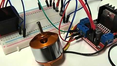 ブラシレスモーターをArduinoで回すー低速