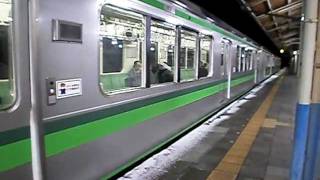 E127系 新発田駅発車