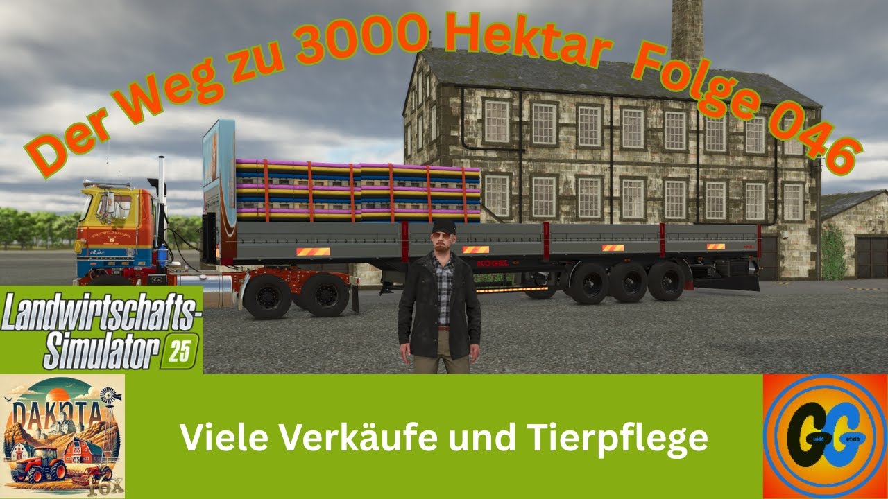 LS25 Dakota 16x Viele Verkäufe und Tierpflege 0046