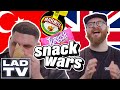 Manchester & Turkish Lad Battle Over Snacks | Snack Wars: Fight For Your Country | @LADbible TV