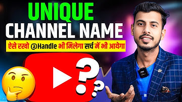 Youtube Channel Ka Naam Kya Rakhen | channel name kya rakhe | channel name ideas for youtube