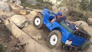 Vintage Willys Jeeps Rubicon Trail 2018 (Day 1)