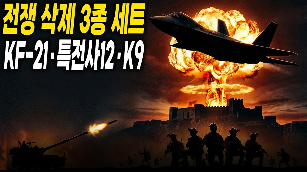 과거 군대가 21세기 무기 만난 날｜KF-21×특전사12×K9 30분 몰아보기