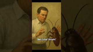 Franz Kafka ve onun dönüşümü... #felsefe #sanat #tablo#franzkafka