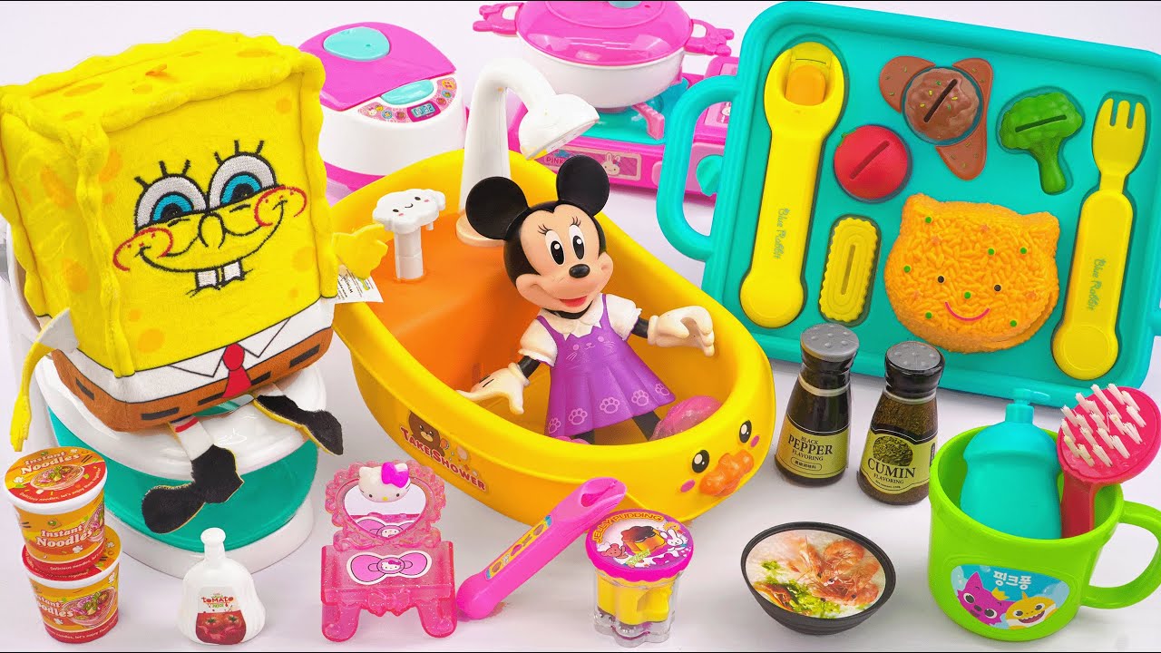 Ultimate Doctor Toys ASMR, Satisfying Unboxing Mickey Kichen PlaySet | Tina Review