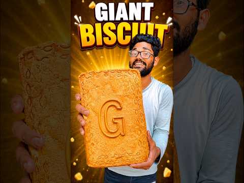 I Make Gint Parla-G Biscuit!😱#shortsvideo