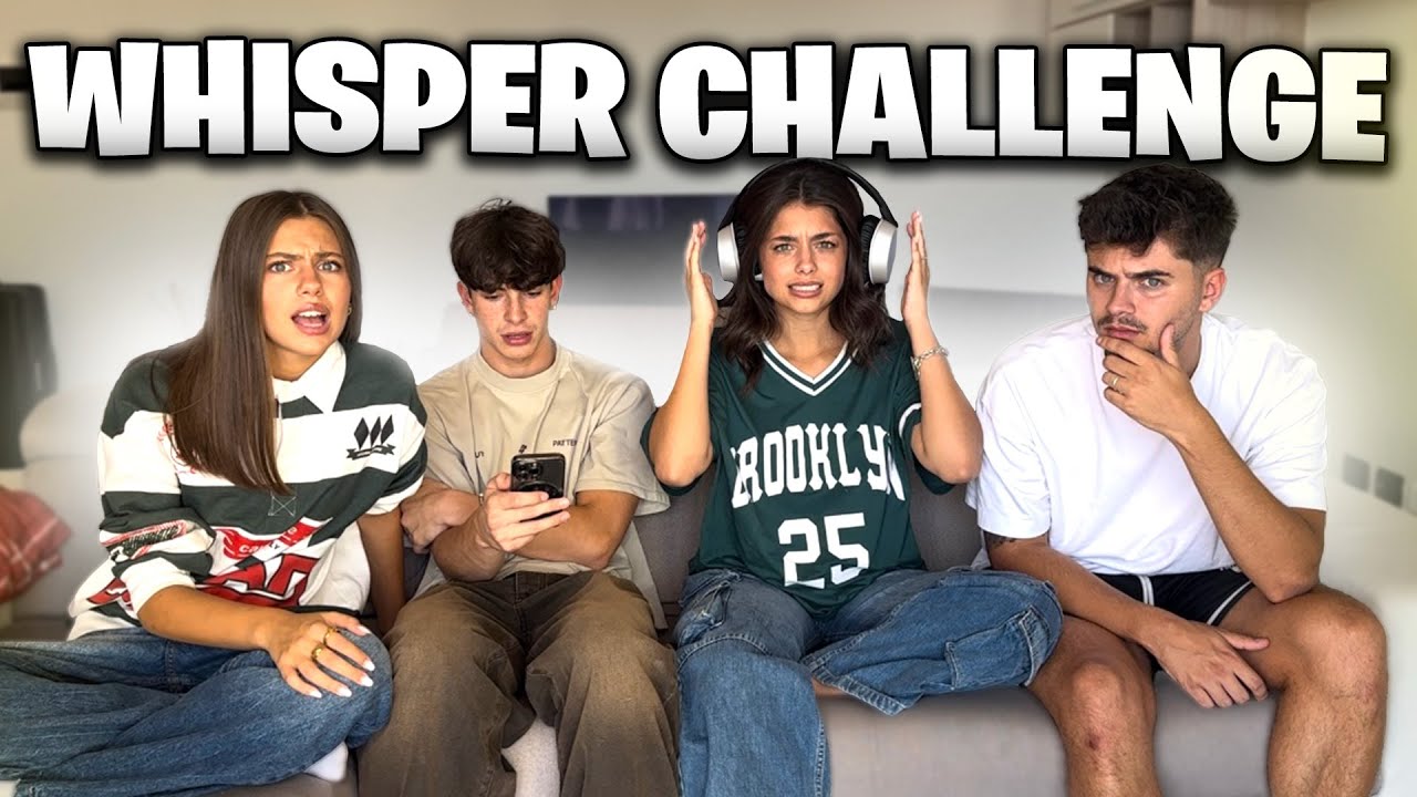 WHISPER CHALLENGE con i FANTASTICI 4😬