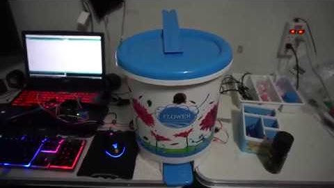 ถังขยะเปิด-ปิด อัตโนมัติ ใช้ Arduino Uno R3 + Sensor ตรวจจับวัตถุ และมอเตอร์