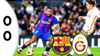 BARCELONA 0 - 0 GALATASARAY GENİŞ MAÇ ÖZETİ HD // Barcelona 0-0 Galatasaray Highlights & All Goals