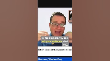 Tailoring Your Presentation: How to Meet Your Audience