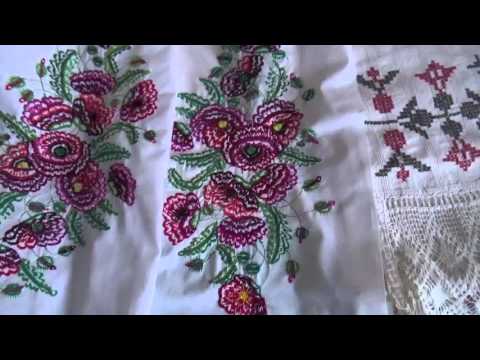 Украинская вышивка скатерть