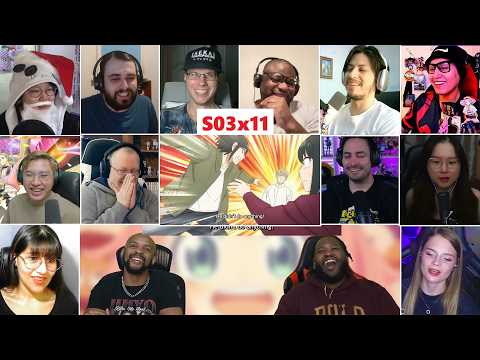 4K SPY X FAMILY Season 3 Episode 11 Reaction Mashup スパイファミリー 3期 11話 48話 リアクション 