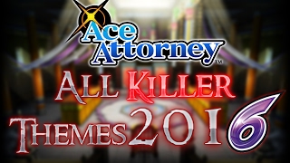 Ace Attorney: All Culprit/Killer Themes 2016