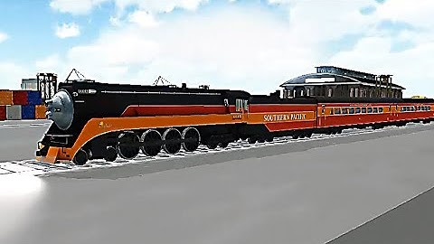 Train Sim - Port of Call Using Southern Pacific 4449 - Simulasi Kereta Api