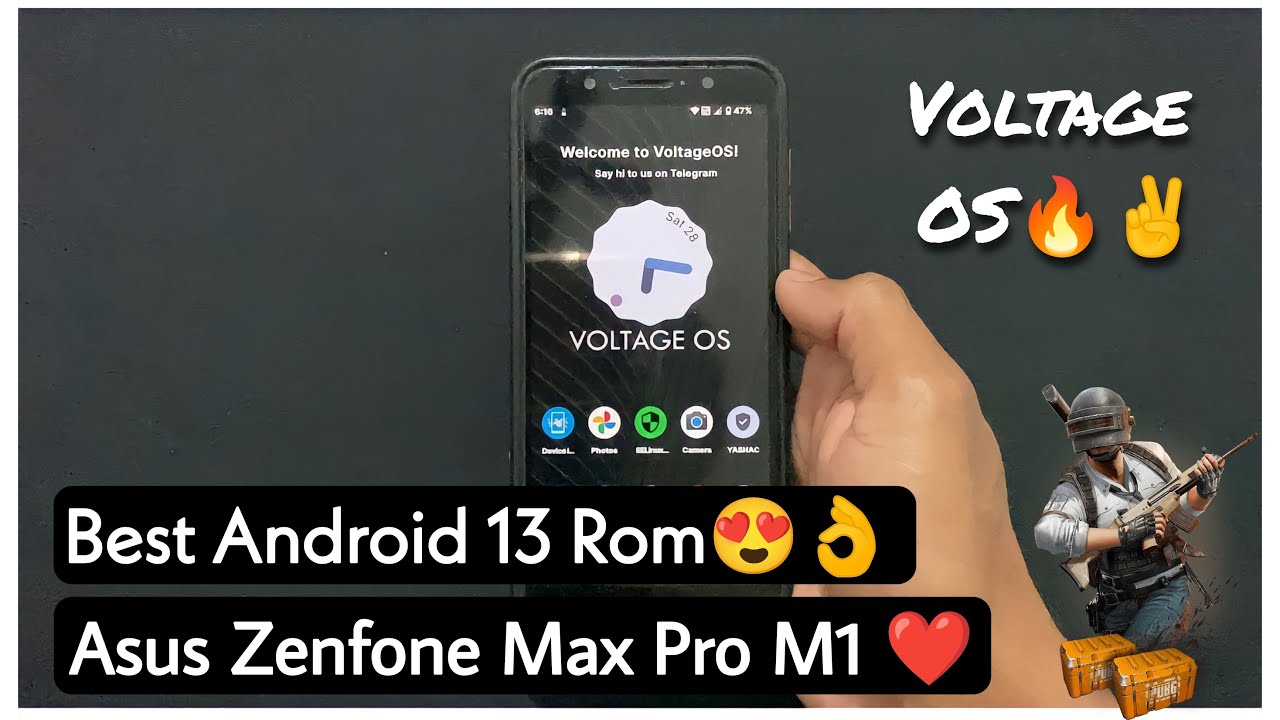 Best Android 13 Custom Rom For Asus Zenfone Max Pro M1. Detail
