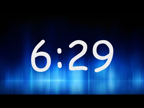 6:29 Minutes Timer / Countdown from 6min 29sec
