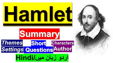 Hamlet detail Summary in Urdu/Hindi l Hamlet analysis and themes l Hamlet all Characters
