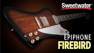 Epiphone Firebird Electric Guitar Demo