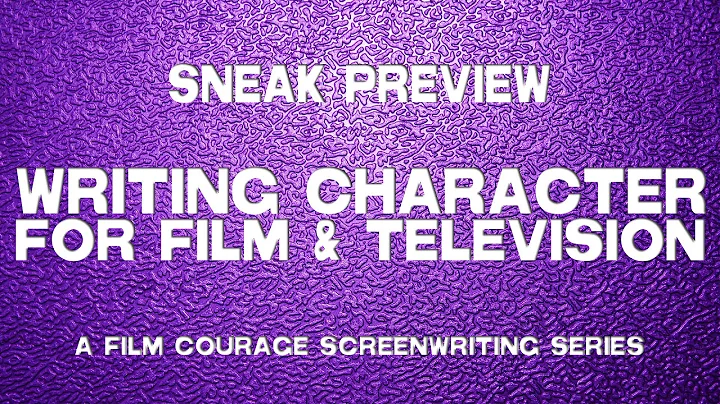How Does A Screenwriter Create Great Characters?