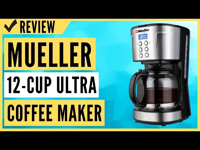 Mueller Ultra Brew 12 Cup Coffee Maker Demo 