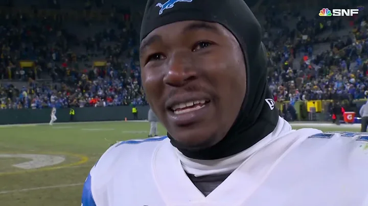 Jamaal Williams interview goes from emotional to h...