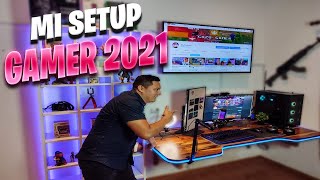 ASI ES MI NUEVO SET UP GAMER 2021 | GAZU