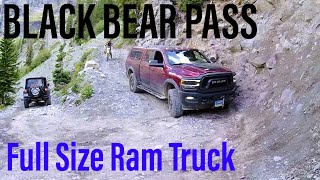 Full Size Dodge Ram Runs Black Bear Pass!