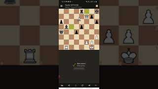 #21 Two best moves #chess #puzzles from #Lichess app screenshot 3