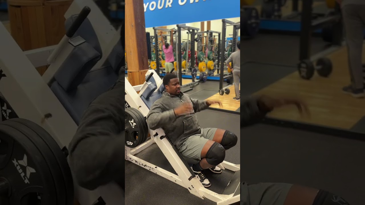 Gym vlog 9.23.25 lower body quad focus 