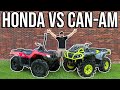 HONDA VS CAN-AM | MUD OFF IN THE SWAMP!