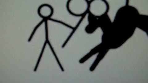 my first stick figure animation video