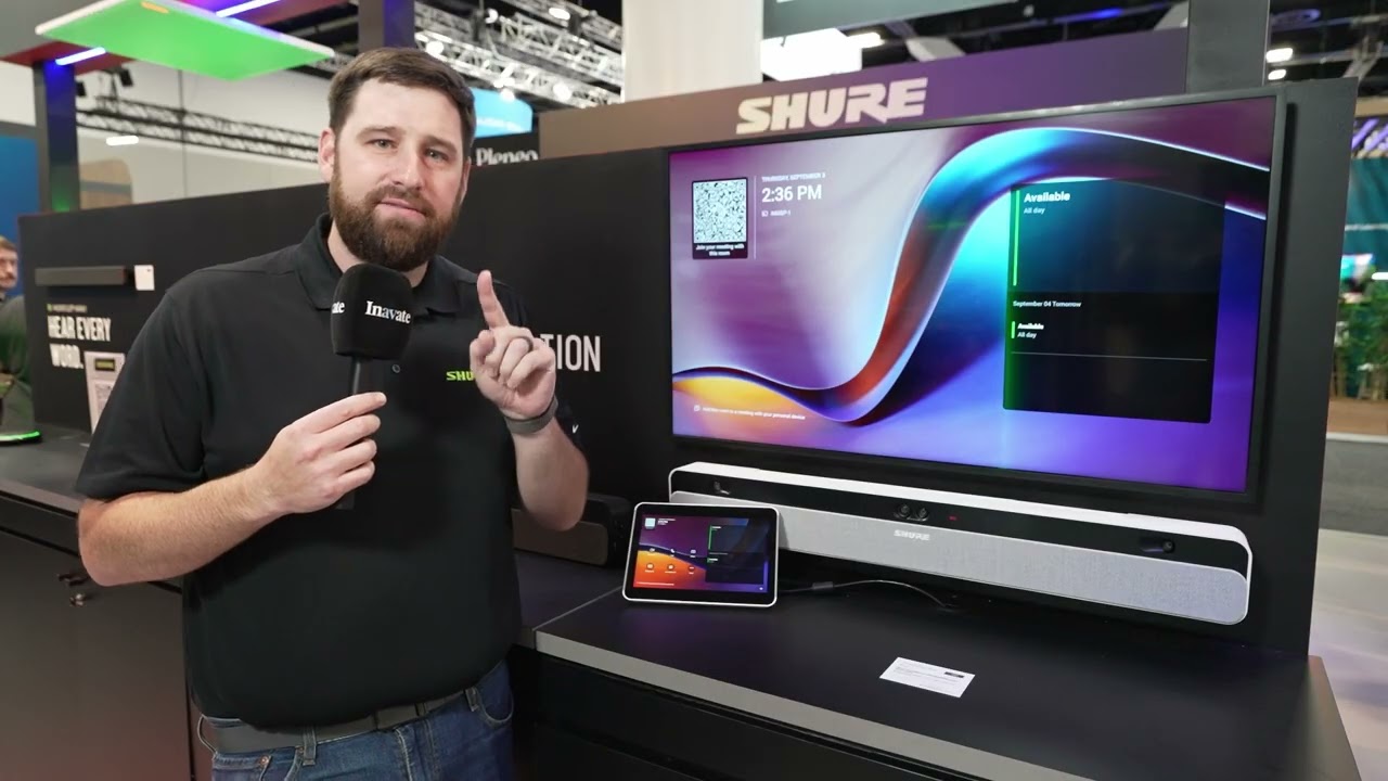 Shure introduces MXA925 and IntelliMix Bar Pro at Integrate 2026