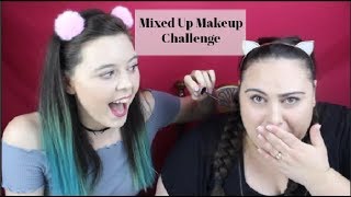 MIXED UP MAKEUP CHALLENGE W/ ALLIE STEPHENS