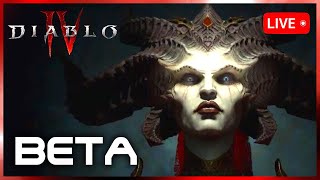Diablo IV  🔴 LIVE - Early Access Beta - Rogue Gameplay Part 1