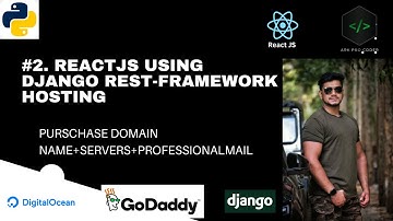 #2. Reactjs-Django Project Hosting |How to host on Digital Ocean|Buying Domain on Godaddy | Free SSL