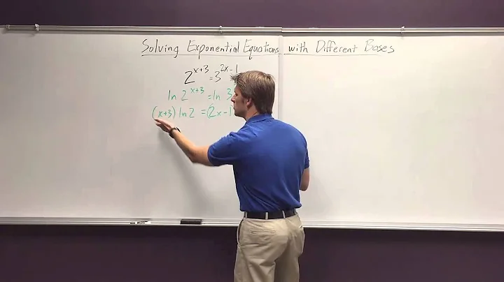 4 5 solving exponential equations with different bases