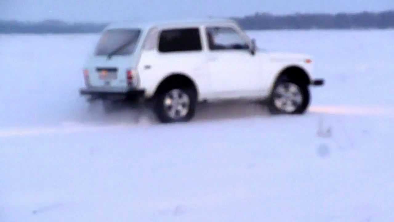 Нива по снегу видео Нива по снегу видео