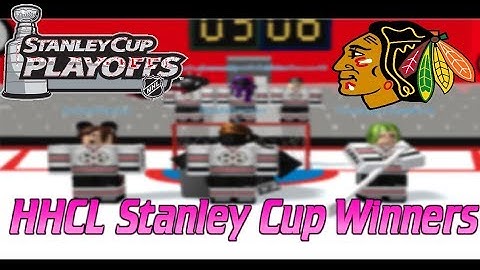 Roblox HHCL Season 16 Game 6 Stanley Cup NJ VS CHI {Chicago Wins The Cup}