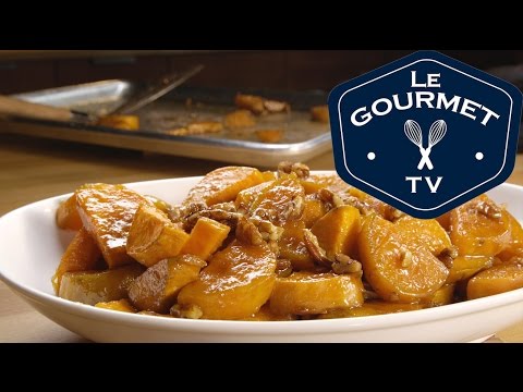 Butter-Pecan Sweet Potatoes Recipe - LeGourmetTV