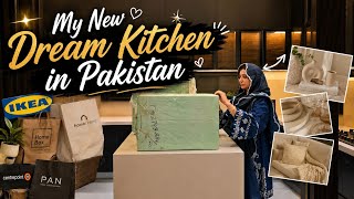 FINALLY SETTING UP MY DREAM KITCHEN In Pakistan || Beti Ka Admission?||Saudi shopping 