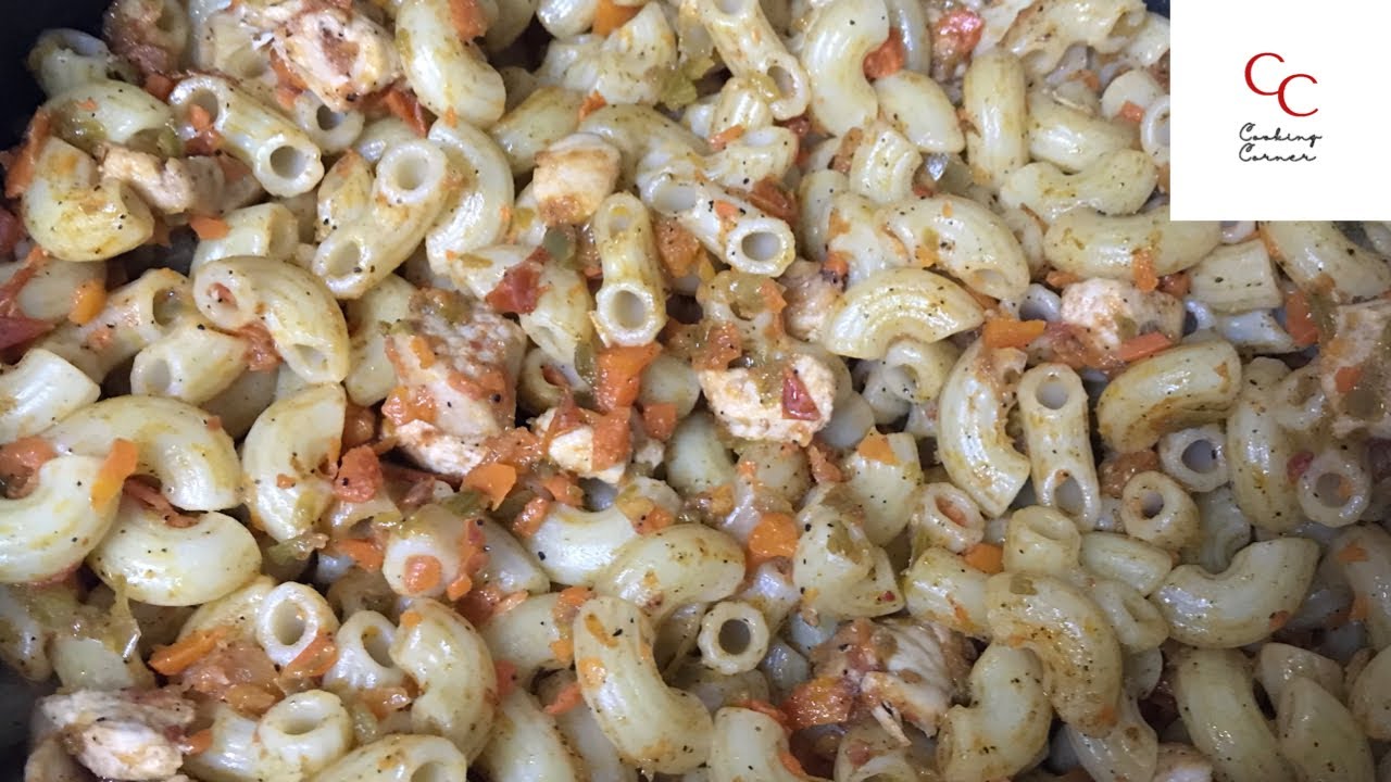 Macaroni recipe pasta macaroni recipe Pakistani style lunchbox