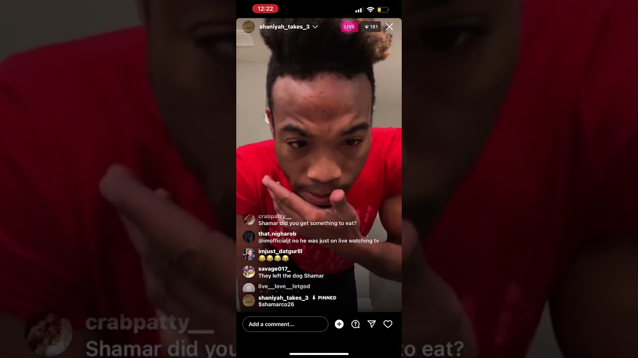 Gutta k left shamar in the empty house with the dog and shamar said the bills hasn’t been paid😳