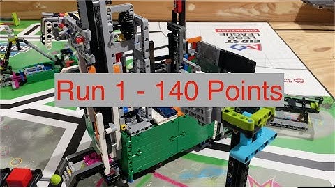 FLL RePLAY - Run 1 - 140 Points - Basketball, Boccia, Weight Machine, Cell Phone